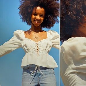 COPY - NWT Brock Collection x HM front tie top